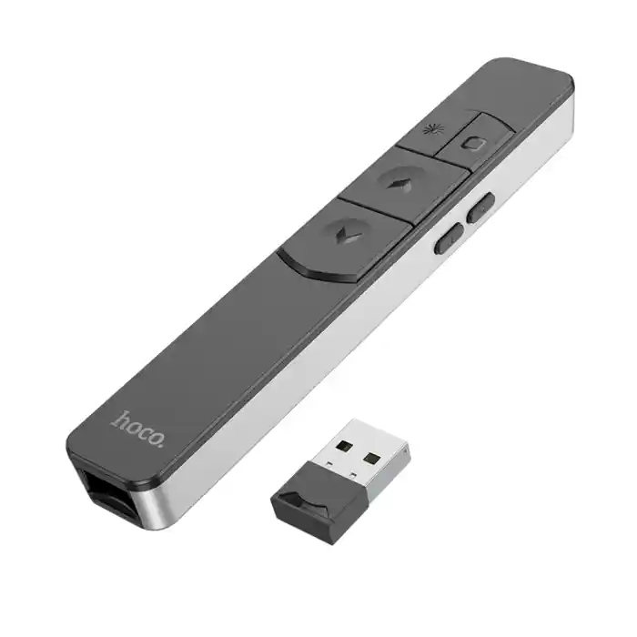 HOCO GM202 Laser Pointer Remote Control for PPT Presentation Slide Control Wireless 2.4G